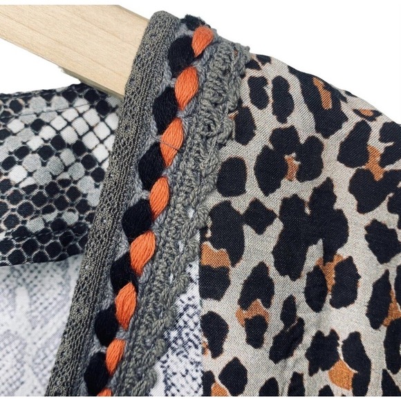 Anthropologie Conditions Apply Luca Tasseled Tunic Womens Plus Size 1X NWT $130 - Picture 6 of 16